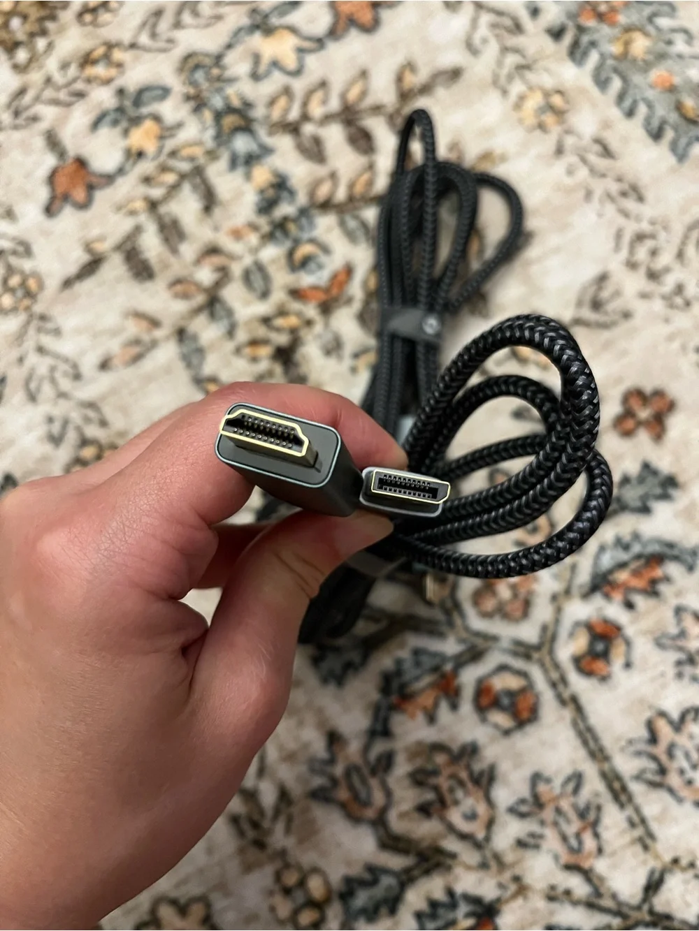 WARRKY 4K DisplayPort to HDMI cable
